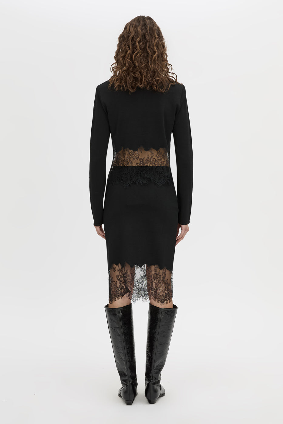 Cayana Lace Knit Skirt
