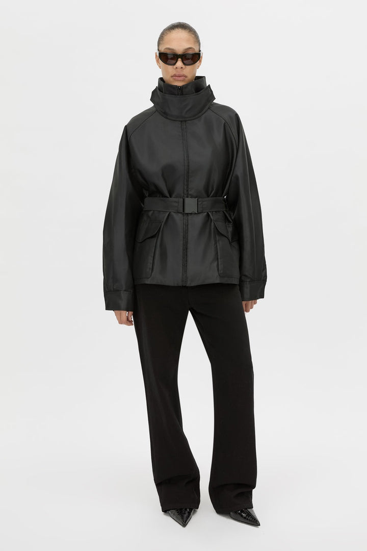 DREA PUFFER JACKET - BLACK