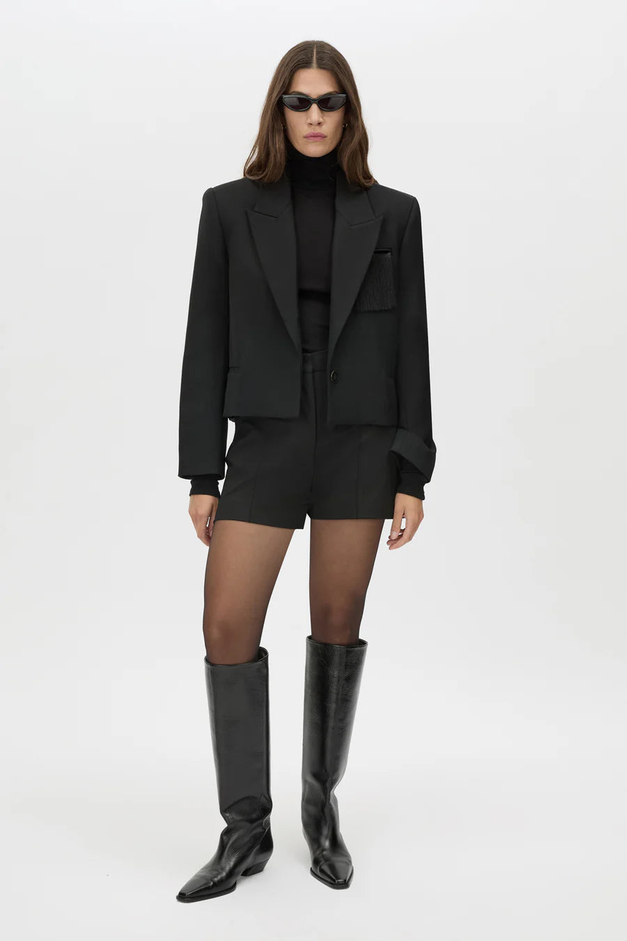 Floret Tailored Short - black