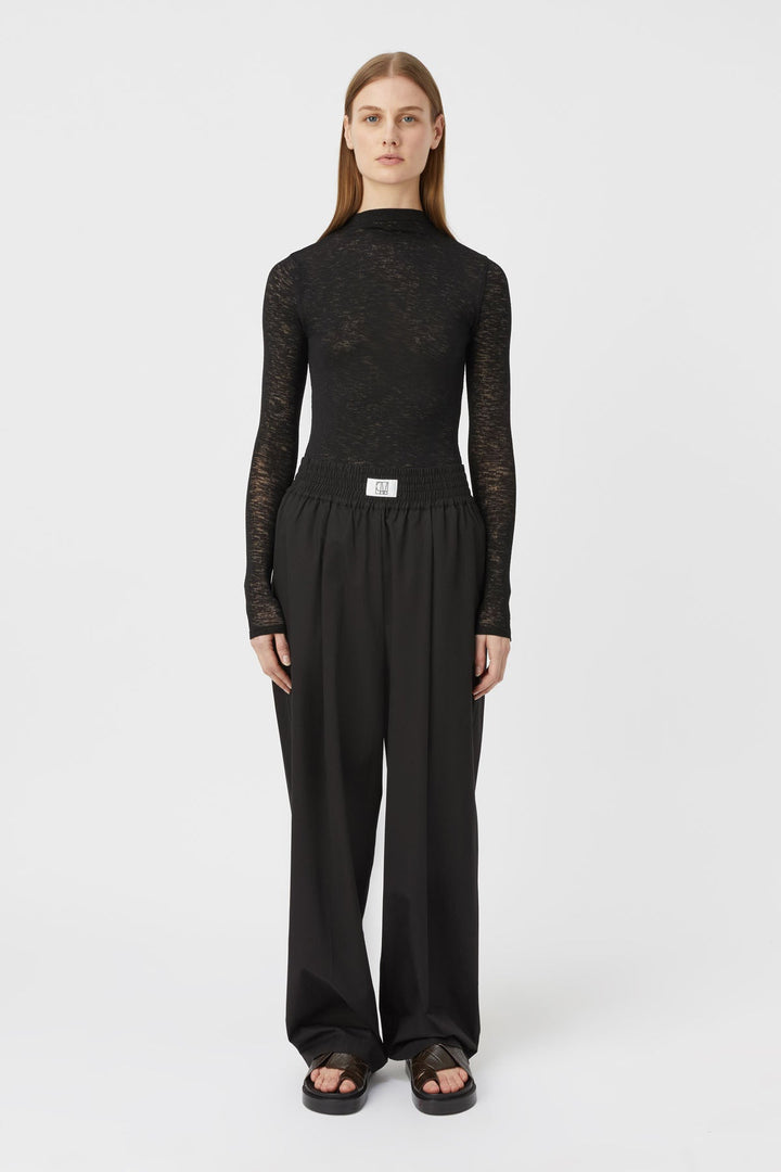 Matinee Long Sleeve Top - Black
