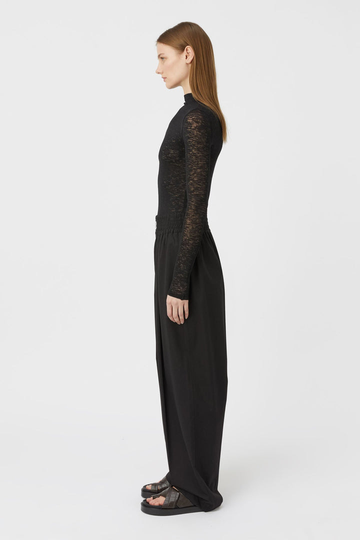 Matinee Long Sleeve Top - Black
