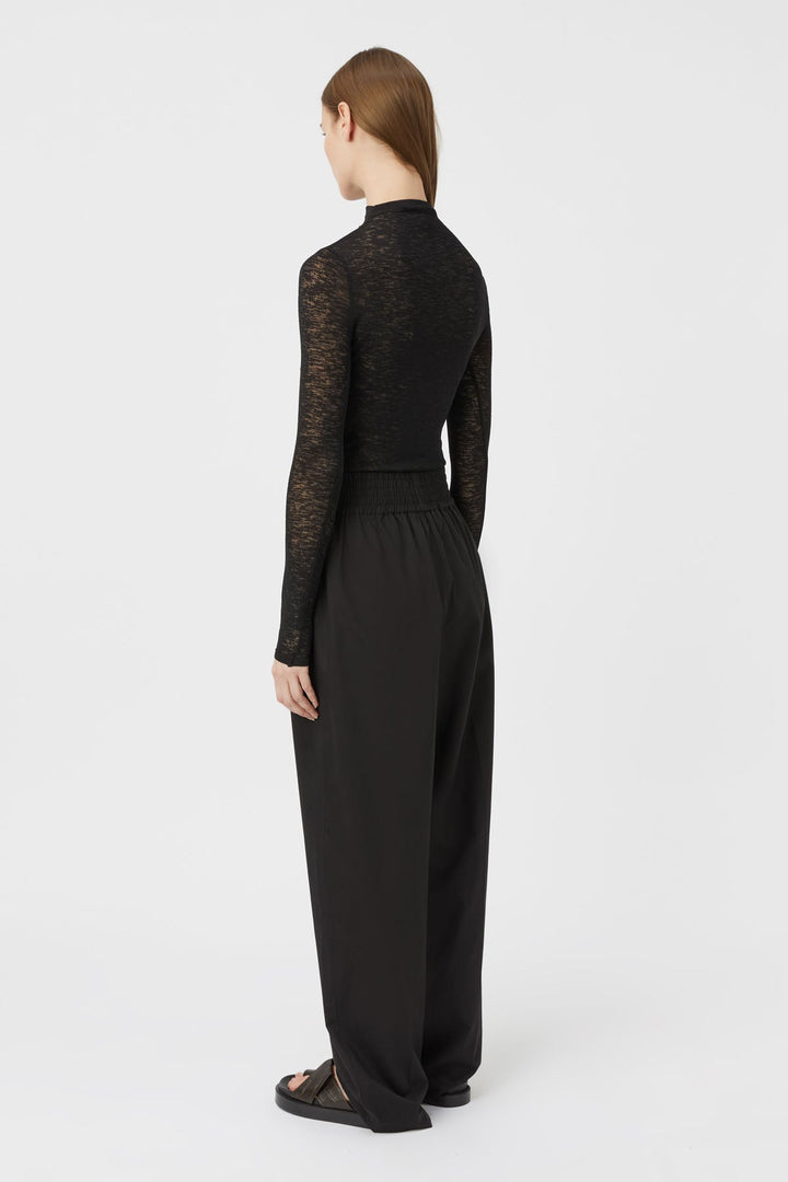Matinee Long Sleeve Top - Black