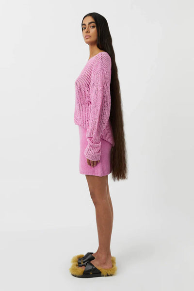 Mylo Knit Skirt - Bubblegum