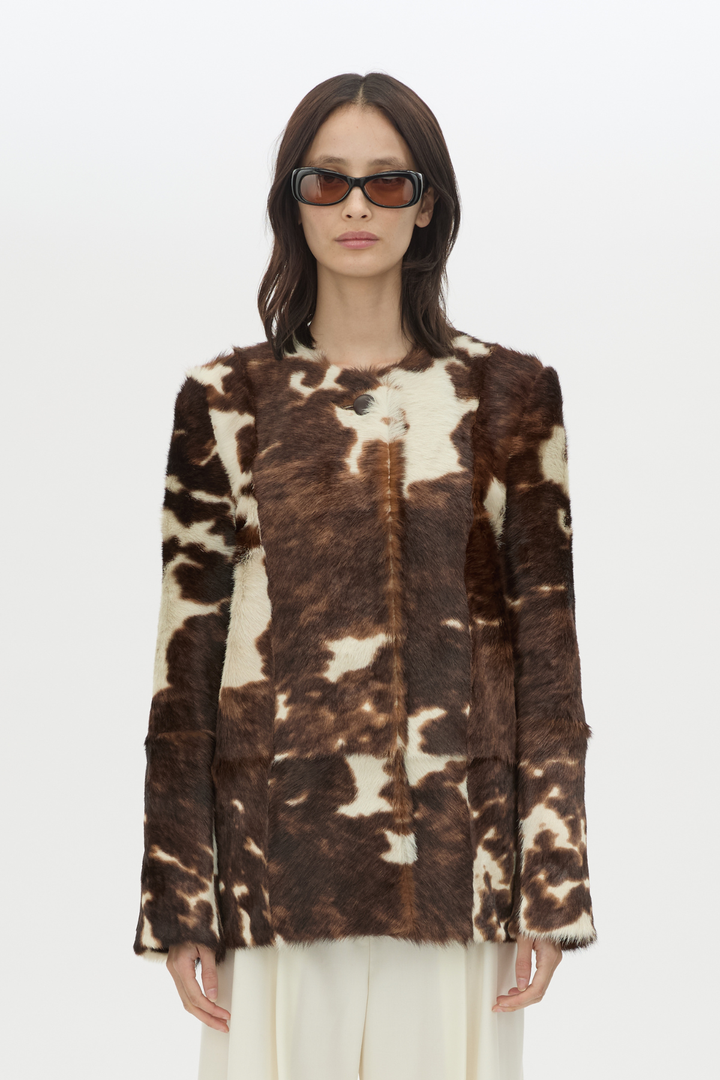 myna printed jacket