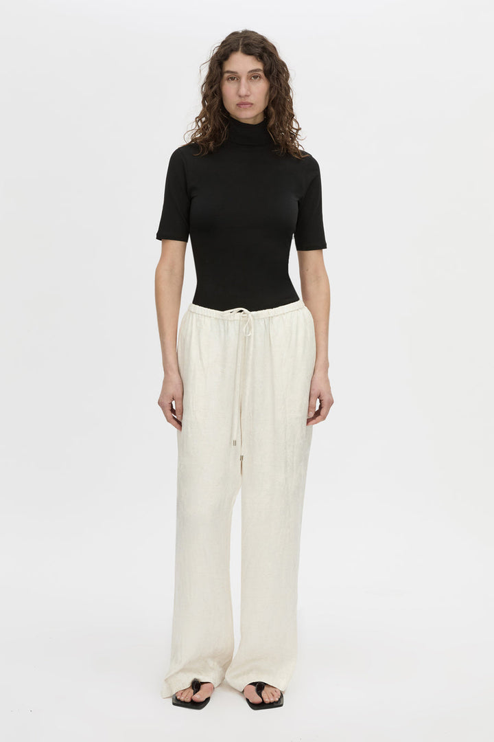 NAIDEE SATIN RELAXED PANT