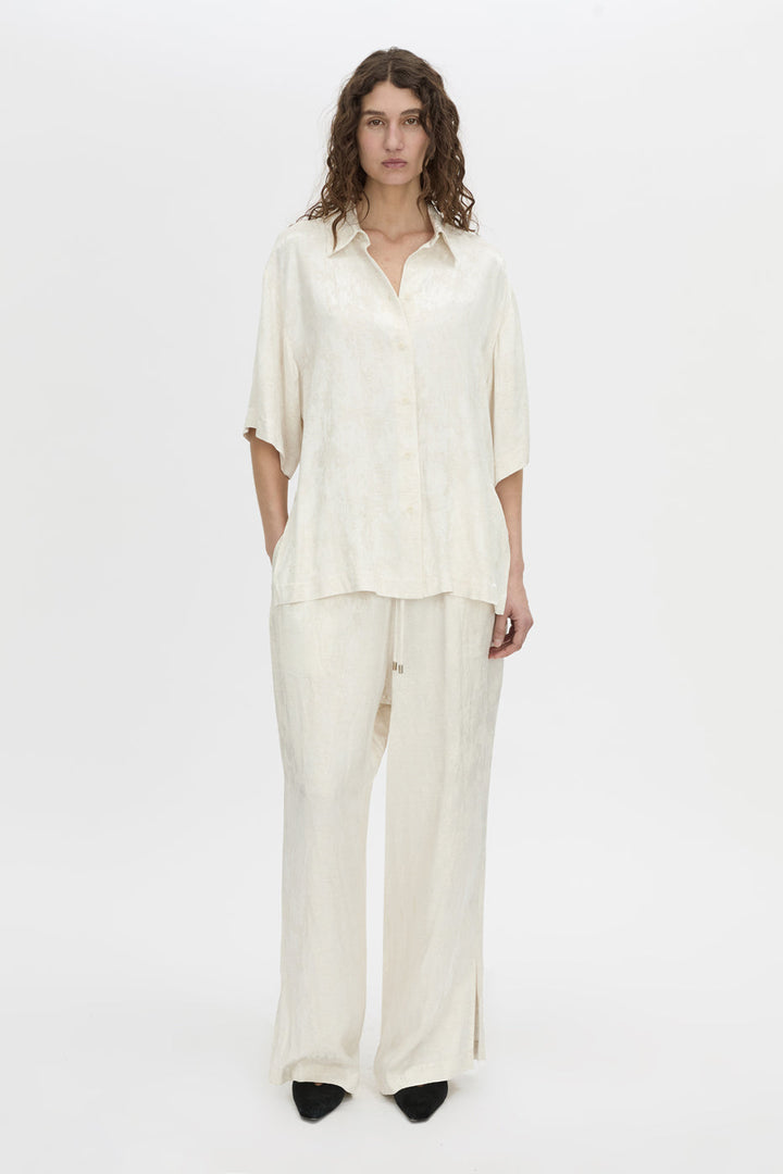 NAIDEE SATIN RELAXED PANT