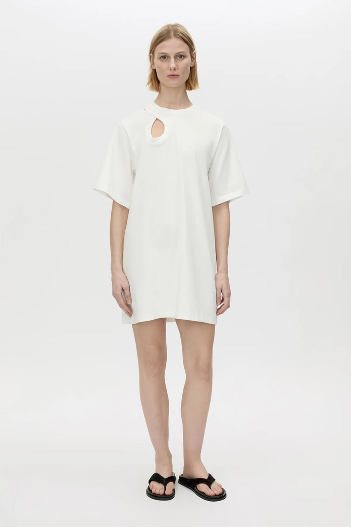 Pablo Tee Mini Dress - Soft White
