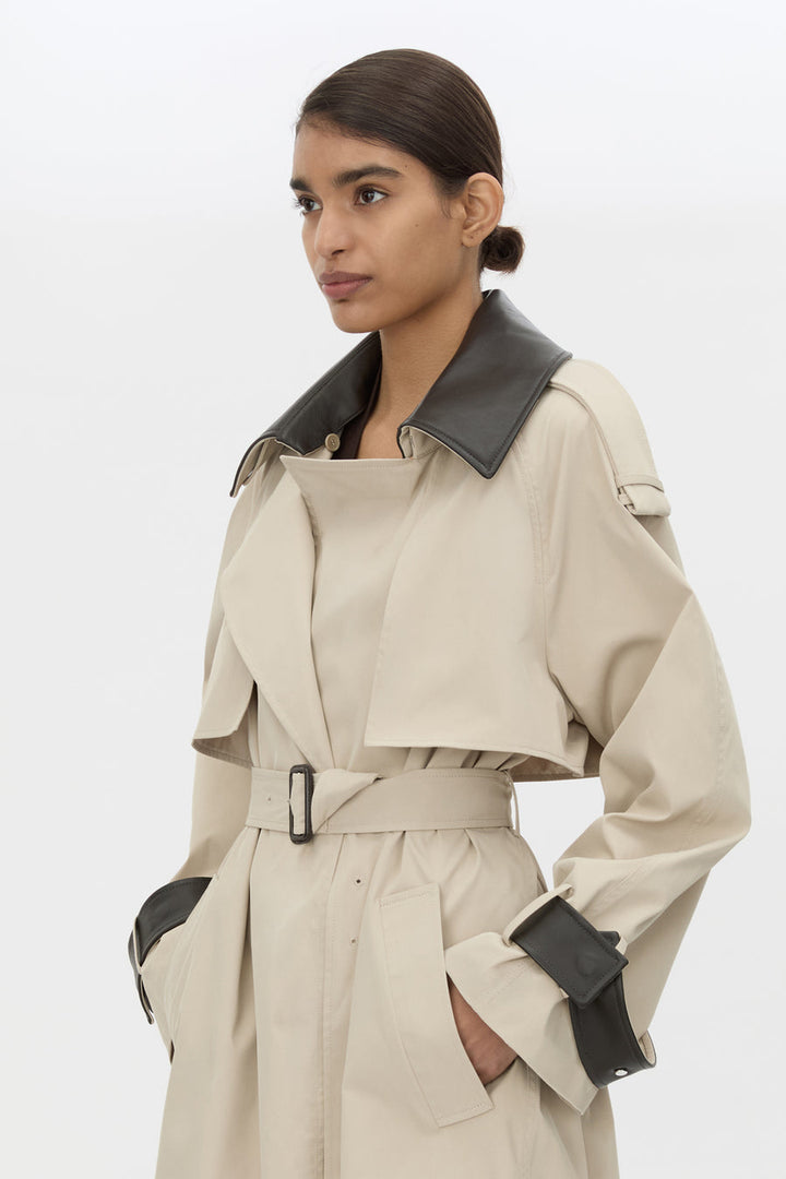 Passage Wide Sleeve Volumous Trench