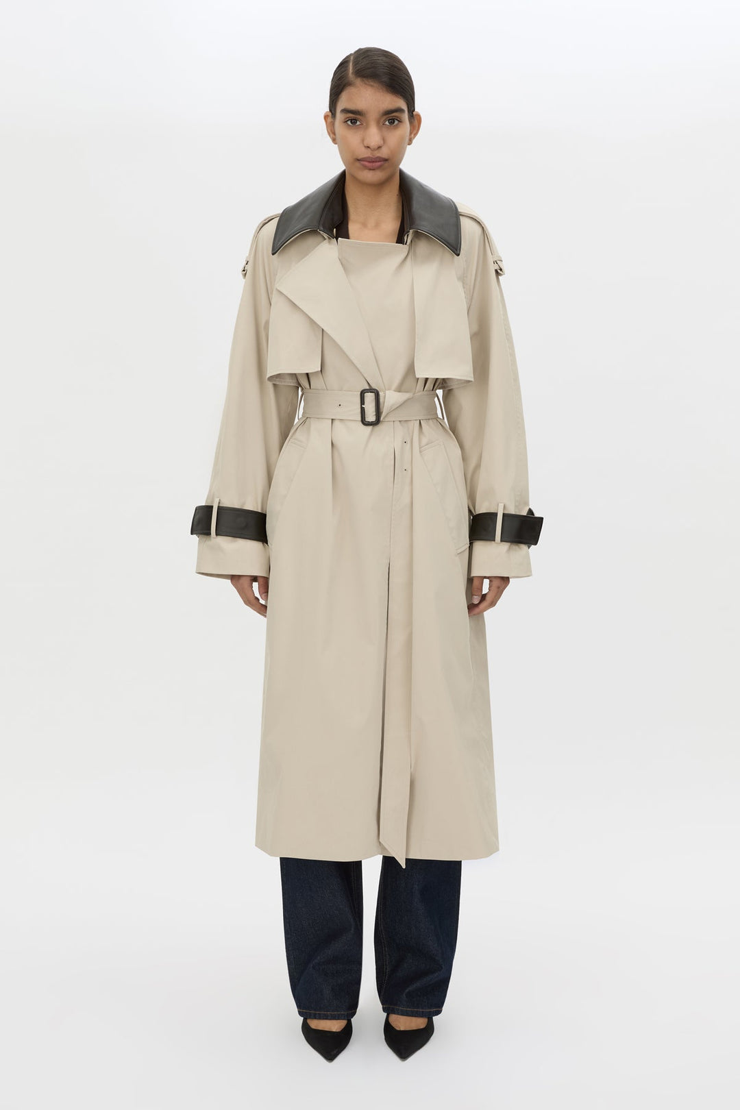 Passage Wide Sleeve Volumous Trench