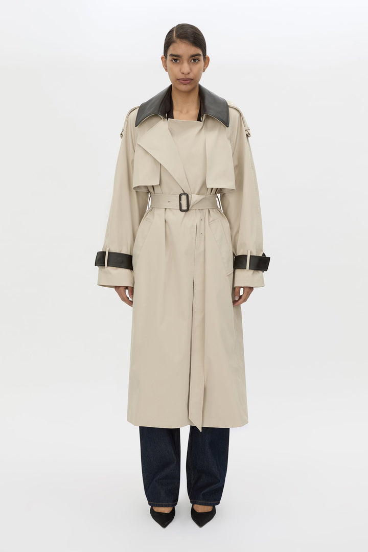 Passage Wide Sleeve Volumous Trench