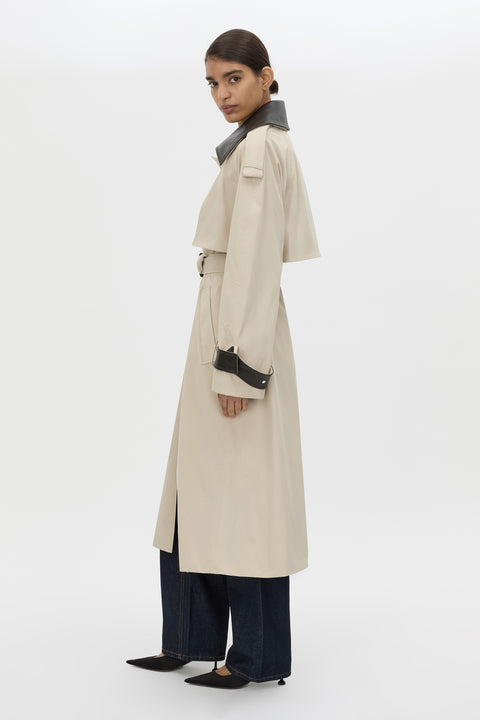 Passage Wide Sleeve Volumous Trench