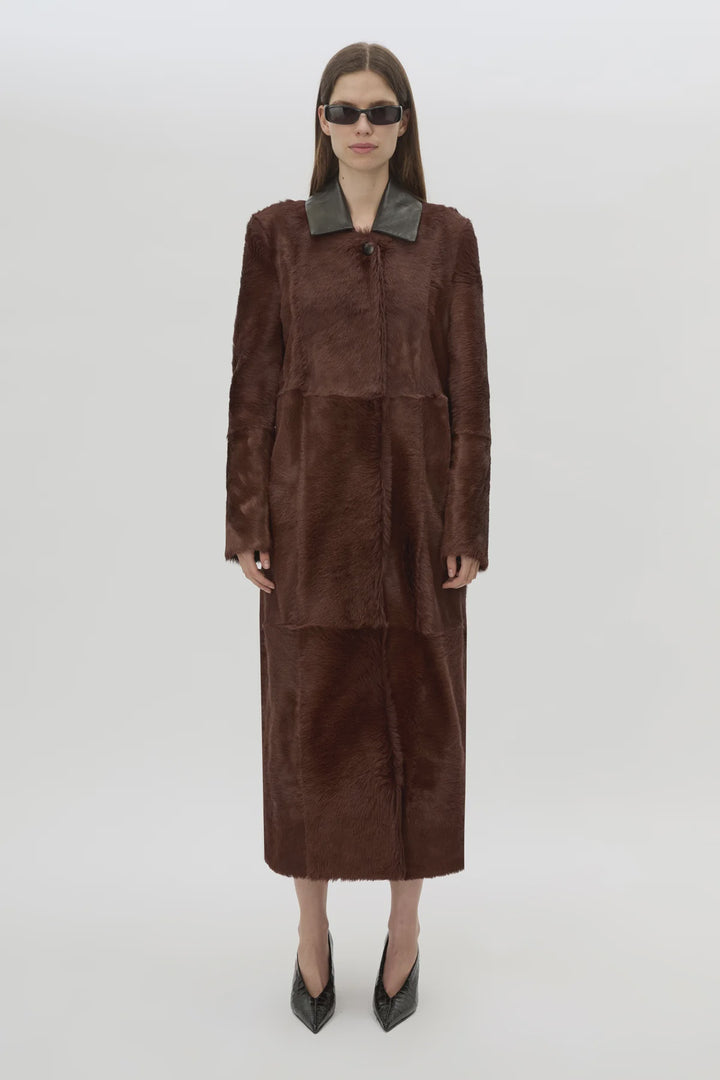 Rina Coat - Chocolate