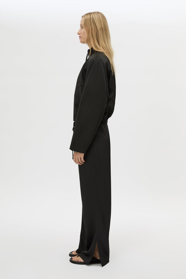 TAMAR SATIN BOMBER JACKET