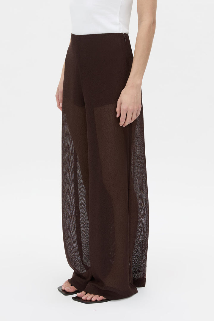 TESSARA PANT - CHOCOLATE