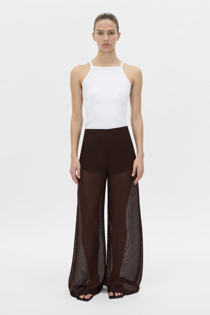 TESSARA PANT - CHOCOLATE