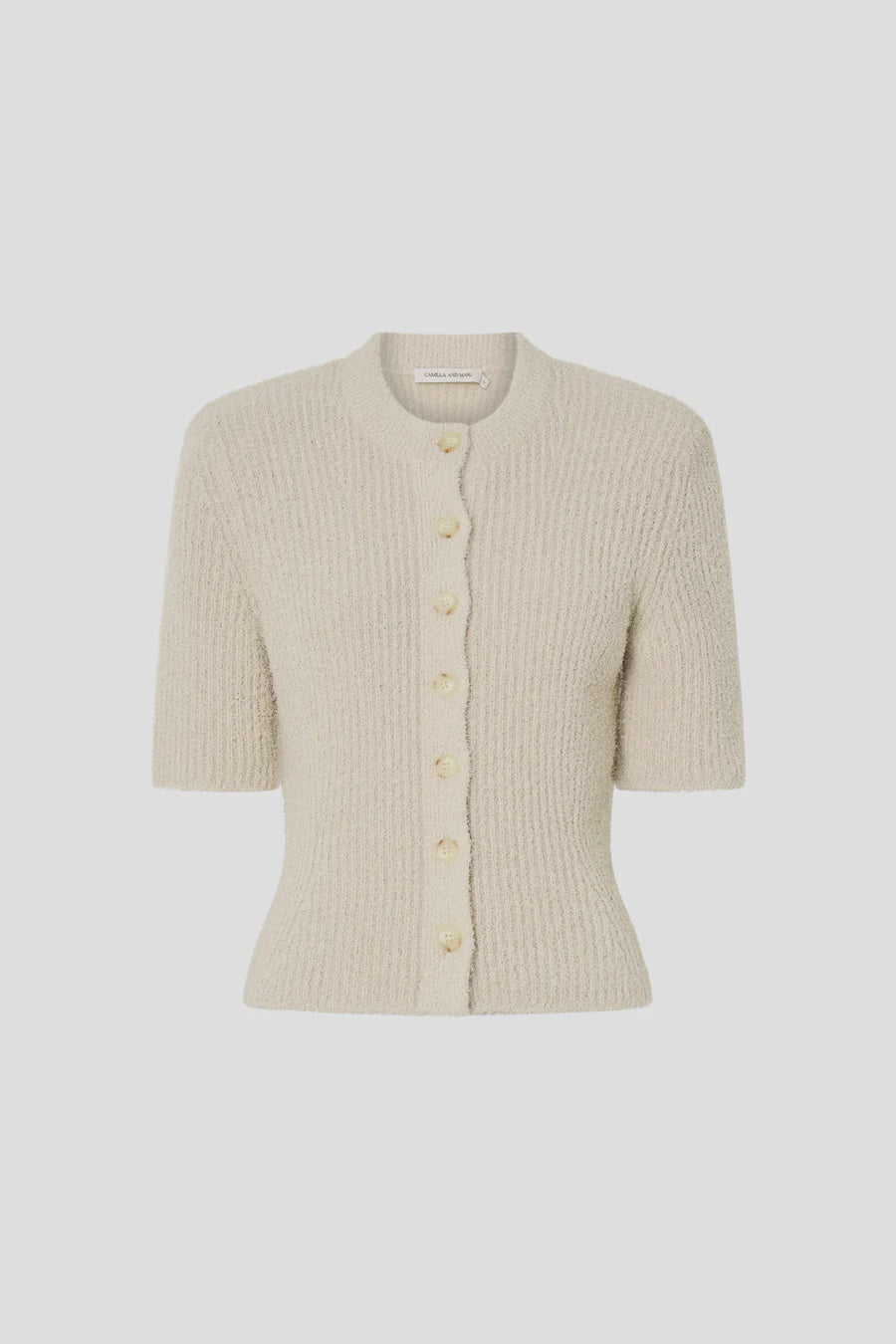 Vega Knit Top - Stone