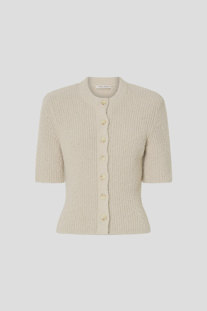 Vega Knit Top - Stone