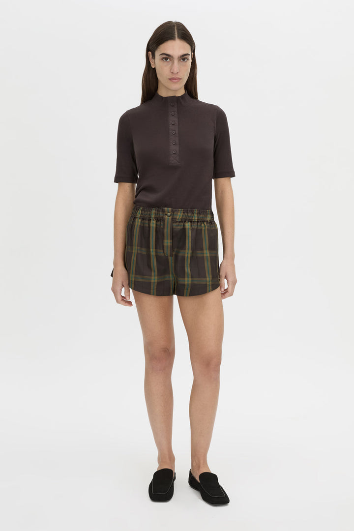 WINTON CHECK MINI SHORT