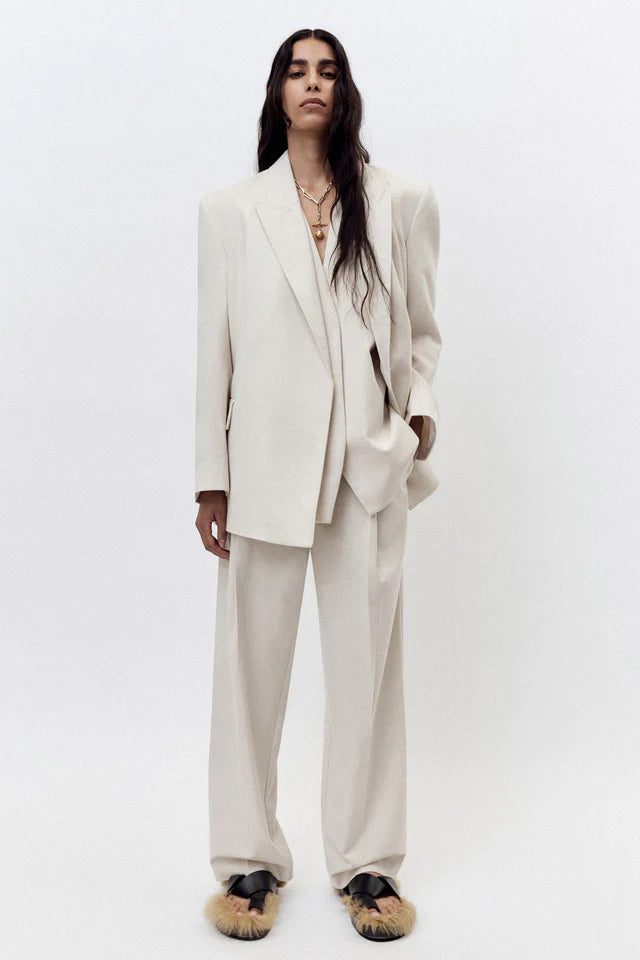 Armand Pant - Oat Marle