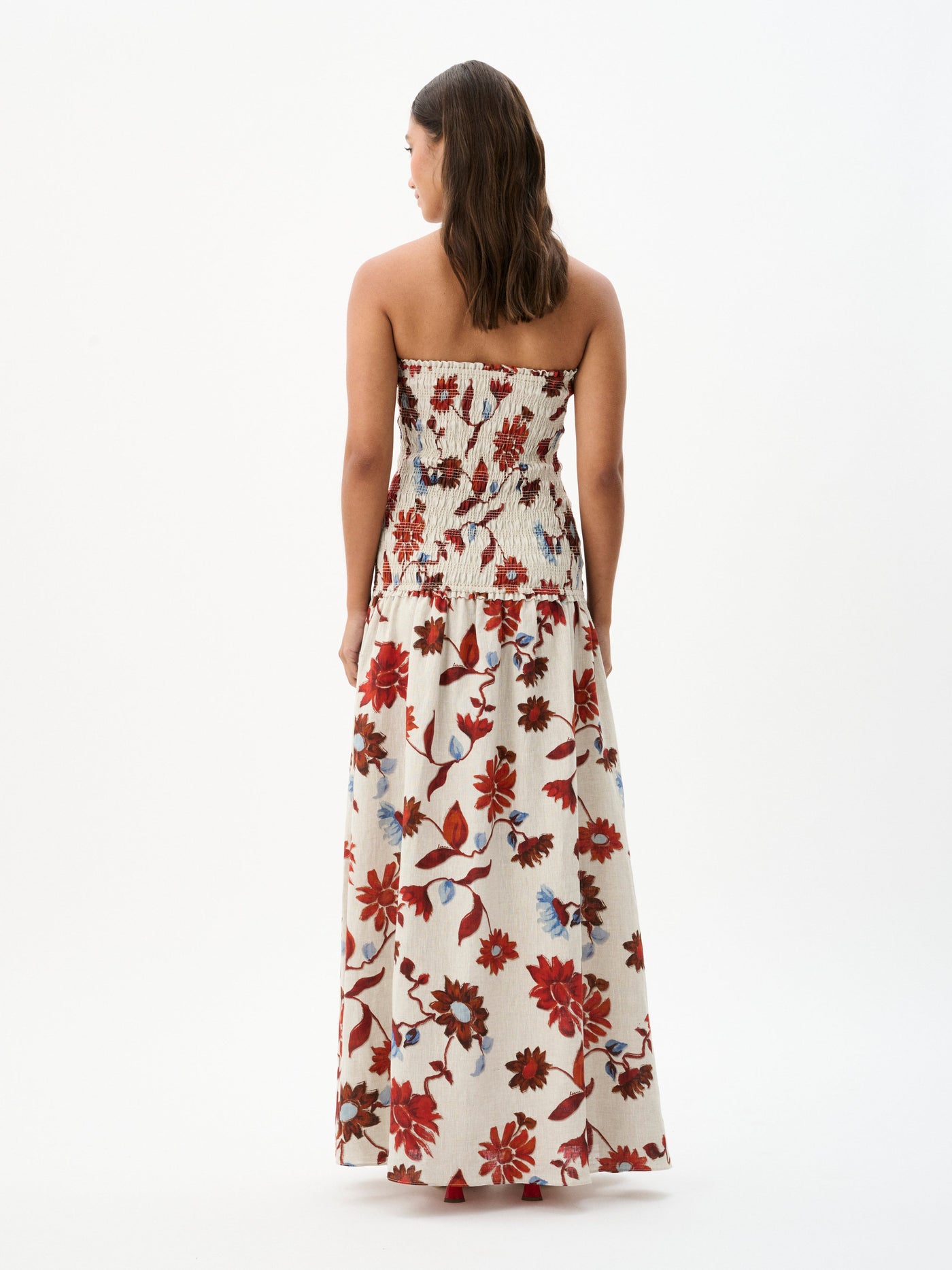 Millie Dress - Cactus Bloom Sand