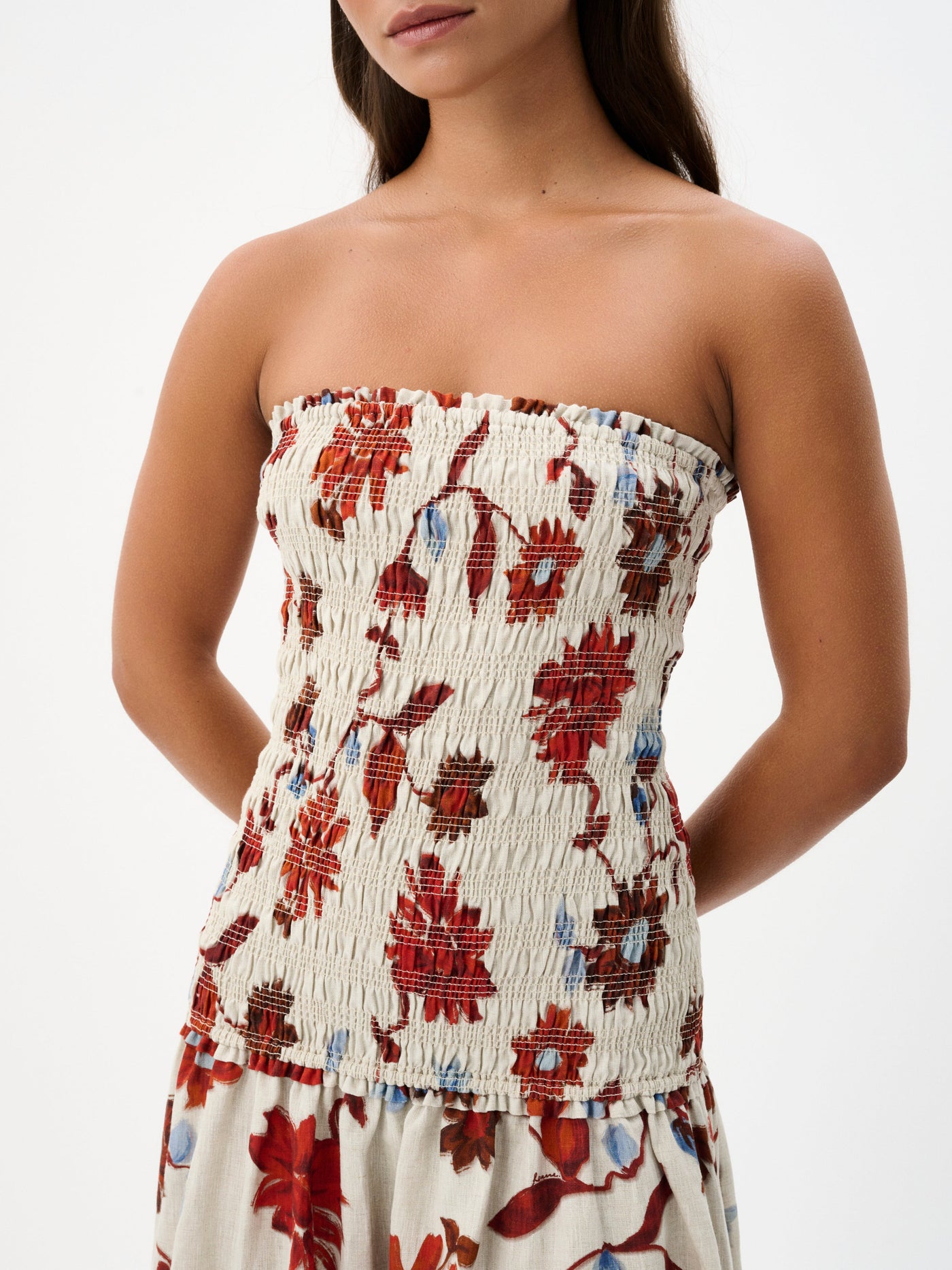 Millie Dress - Cactus Bloom Sand