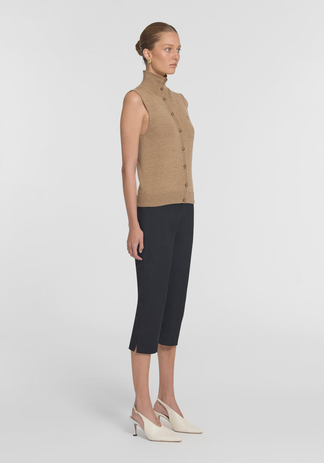 DOMINIC VEST - WICKER MARL