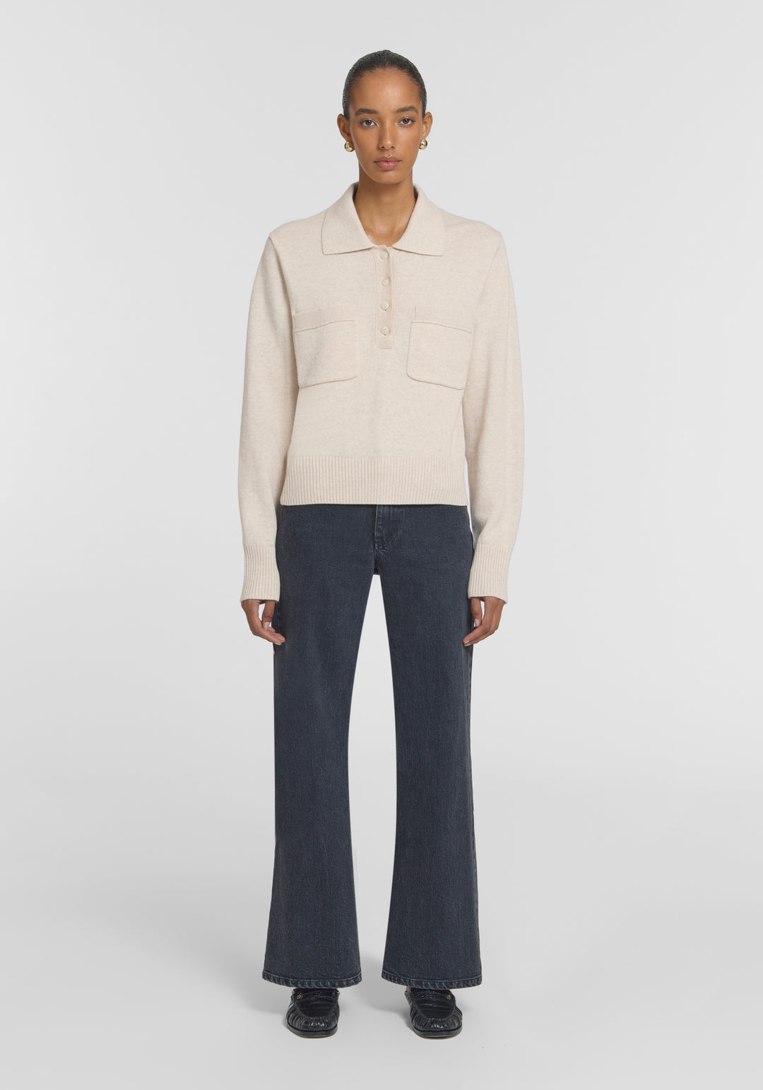 DUPLICITY KNIT - OAT MARLE