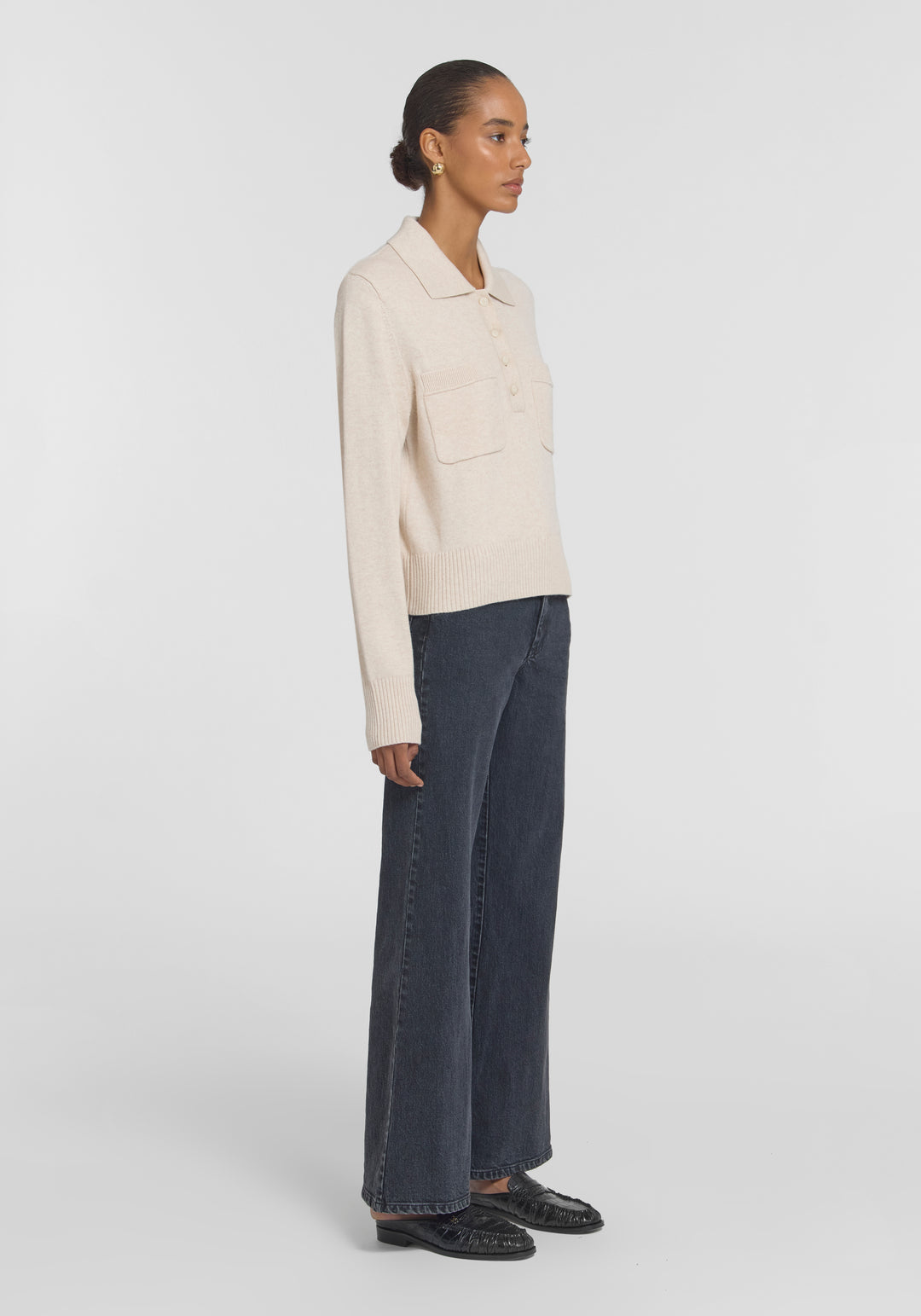 DUPLICITY KNIT - OAT MARLE