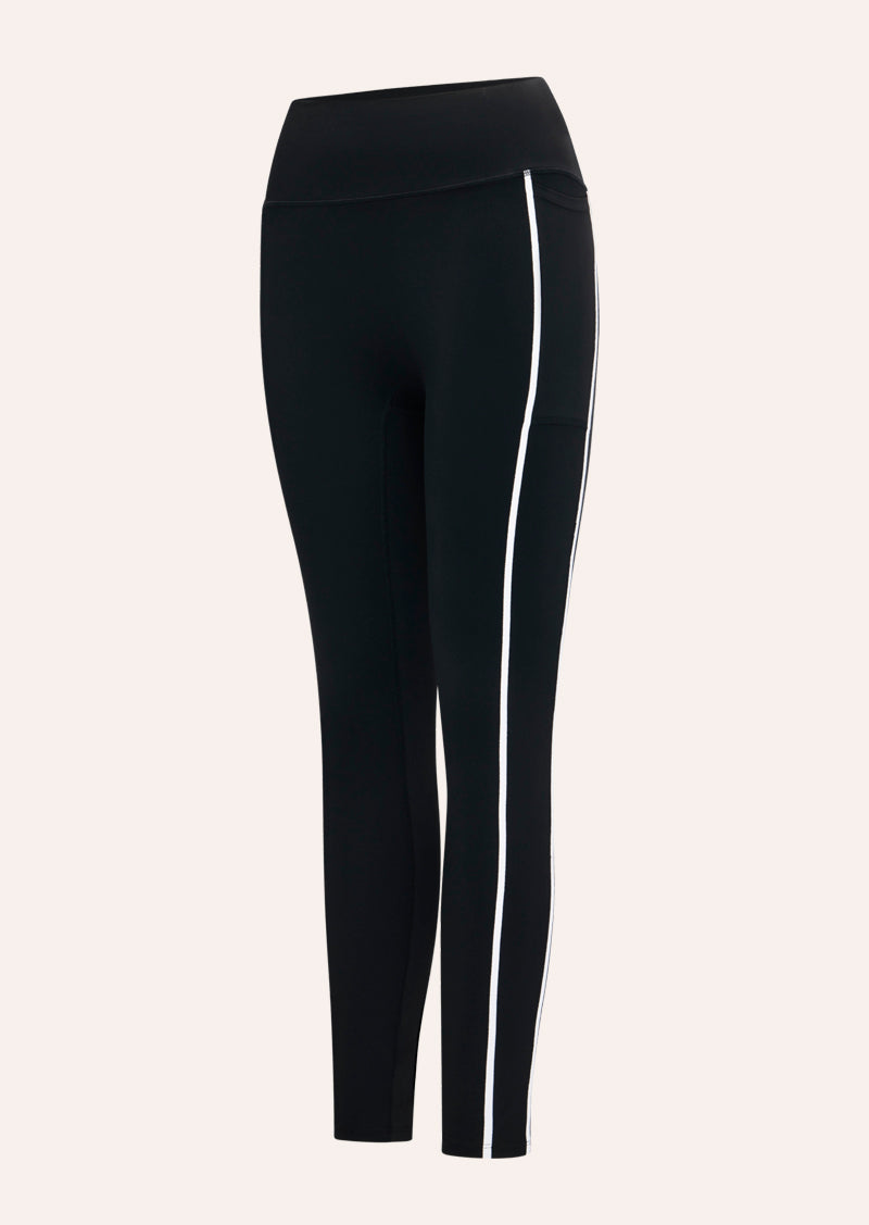 DYNAMIC FULL LENGTH LEGGING - BLACK
