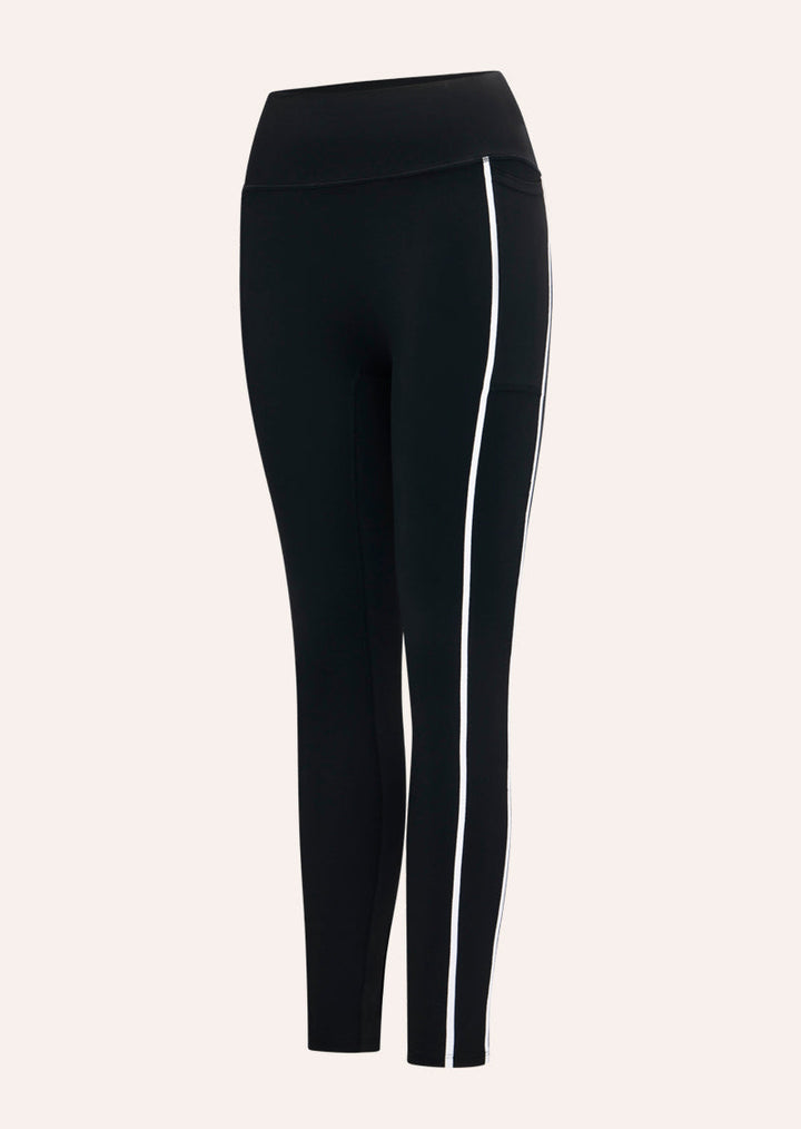 DYNAMIC FULL LENGTH LEGGING - BLACK