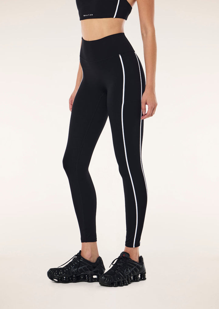 DYNAMIC FULL LENGTH LEGGING - BLACK