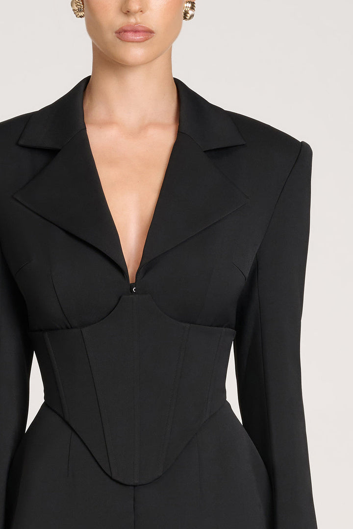 Danni Blazer Dress - Black