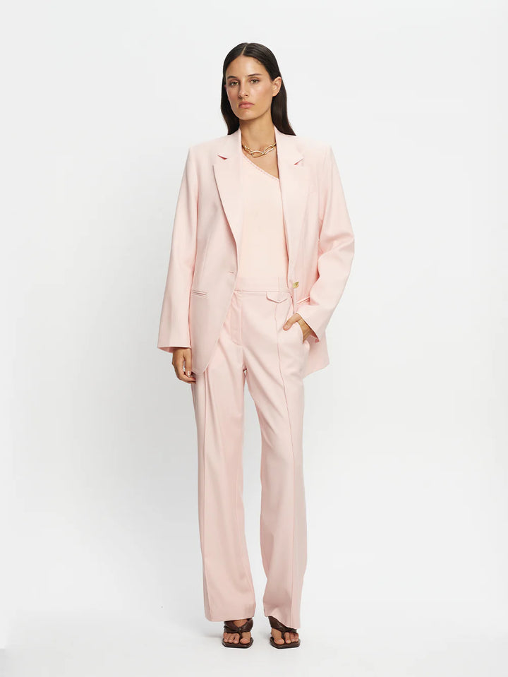 Tallulah One Shoulder Tank- Pink