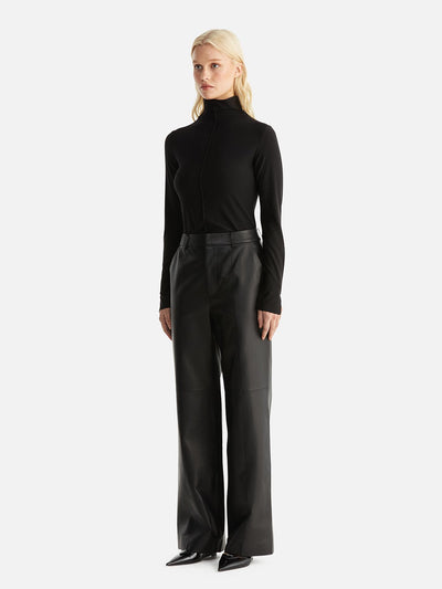 Core Relaxed Leather Pant