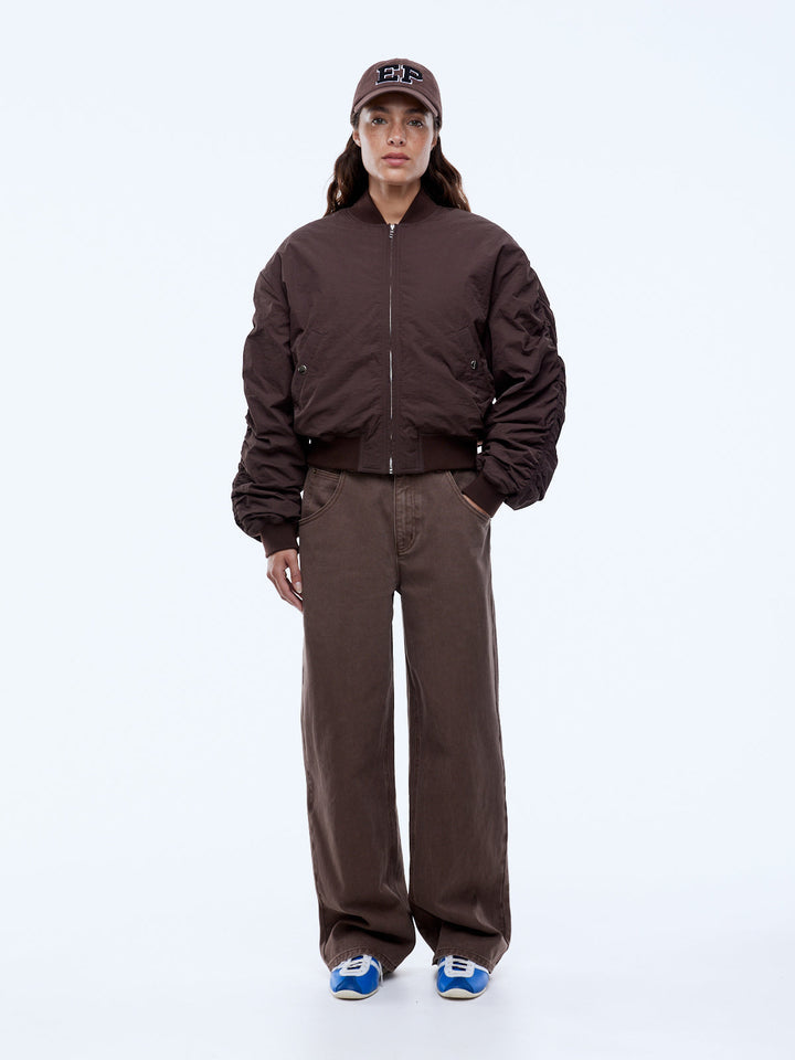 LULU BOMBER - MOCHA