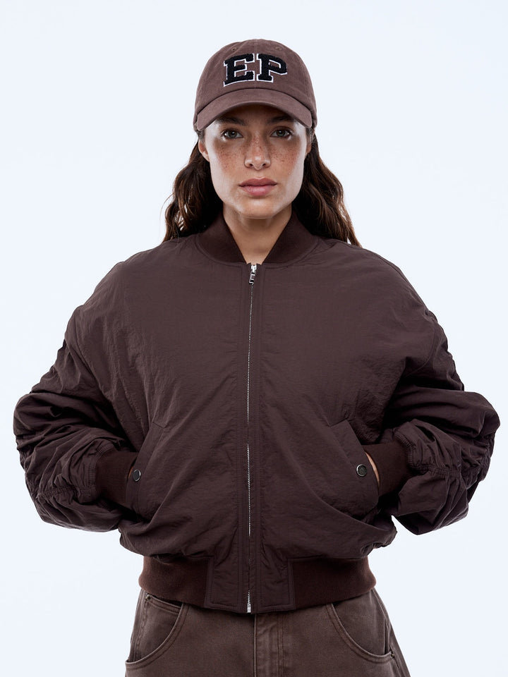 LULU BOMBER - MOCHA