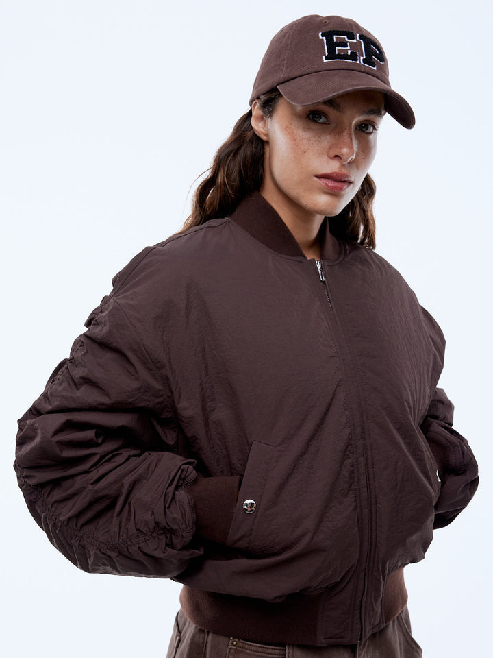 LULU BOMBER - MOCHA
