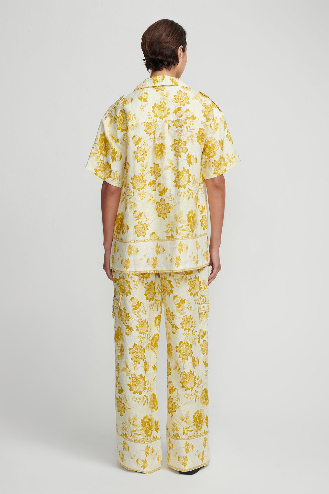 Esme Oversize Shirt Golden Nectar