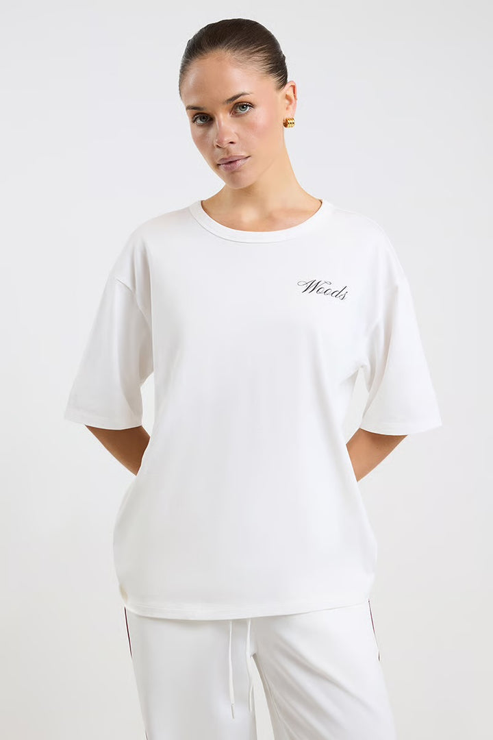 Club Woods Tee - Ivory