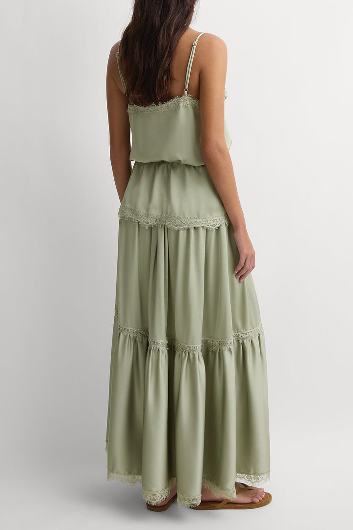 Reina Skirt - Pistachio
