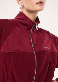 FORM JACKET - CABERNET