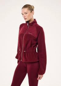 FORM JACKET - CABERNET