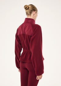 FORM JACKET - CABERNET