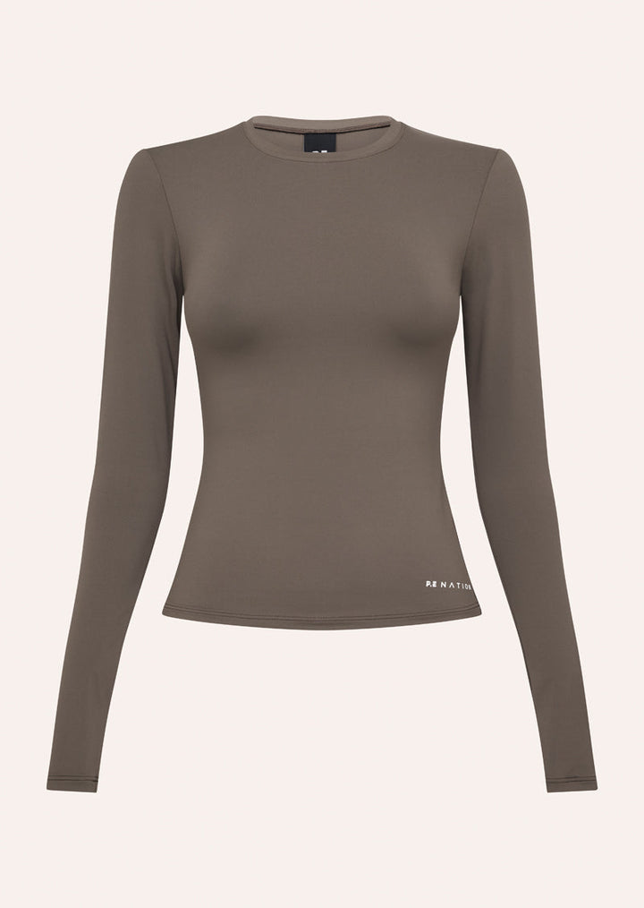 Foundation LS Top - Major Brown