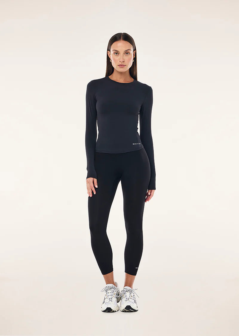 Foundation LS Top -Black