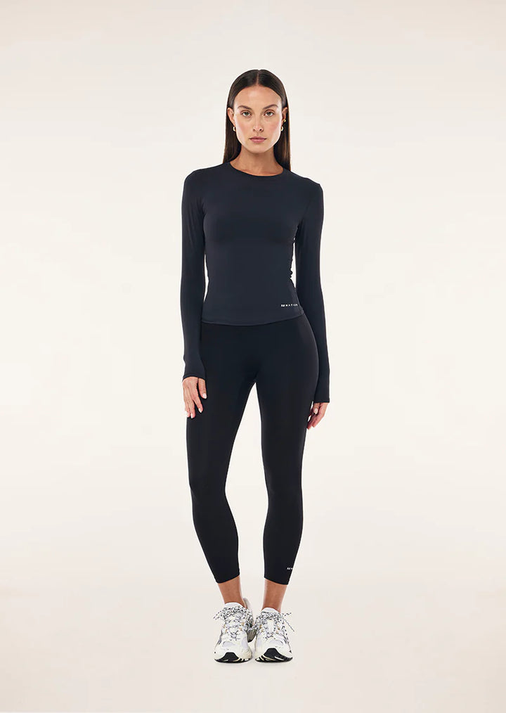 Foundation LS Top -Black