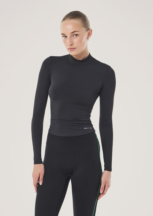 FOUNDATION MOCK NECK L/S