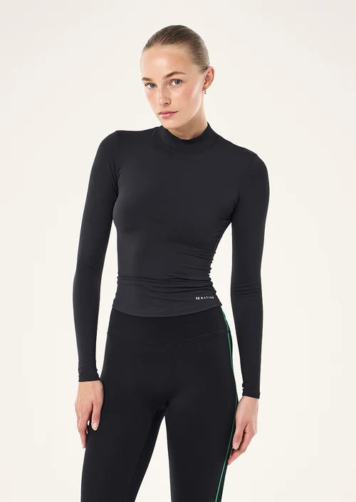 FOUNDATION MOCK NECK L/S