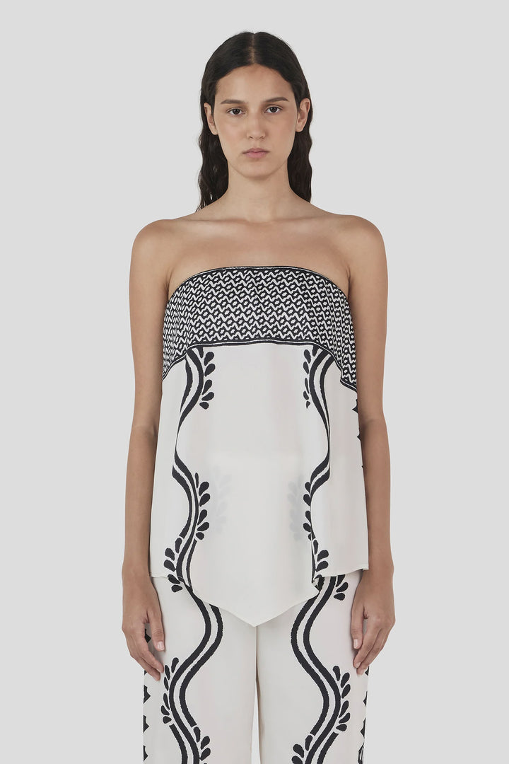 Franca Bodice Geo Waves