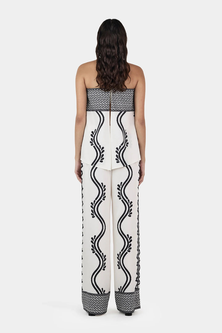 Franca Bodice Geo Waves